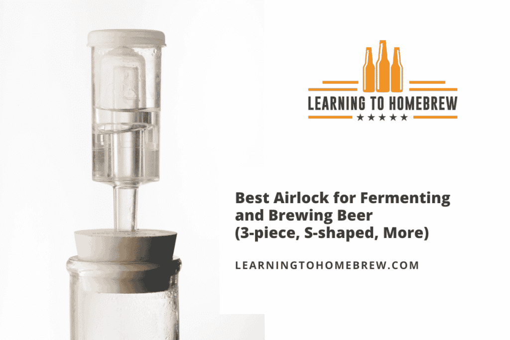 Best Airlock for Fermenting and Brewing Beer (3-piece, S-shaped, More)