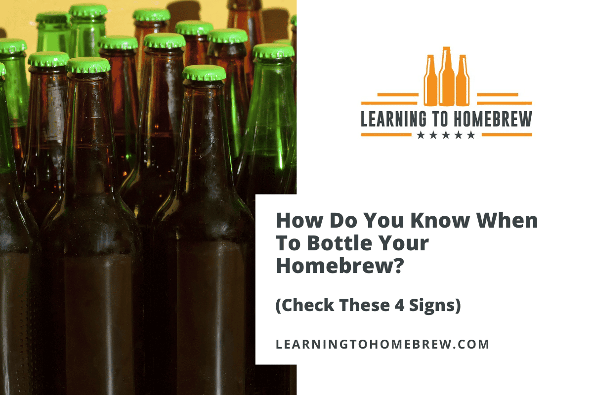 How Do You Know When To Bottle Your Homebrew? (Check These 4 Signs) - Learning to Homebrew