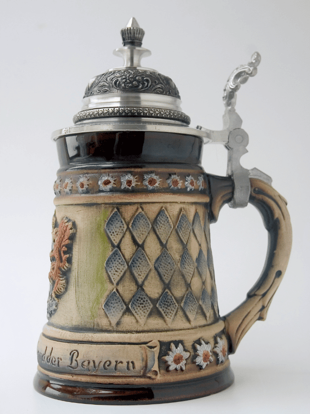 Why Beer Steins Have Lids and Glass Bottoms