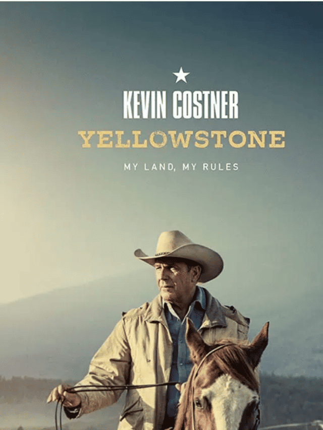 Kevin Costner Yellowstone riding a horse
