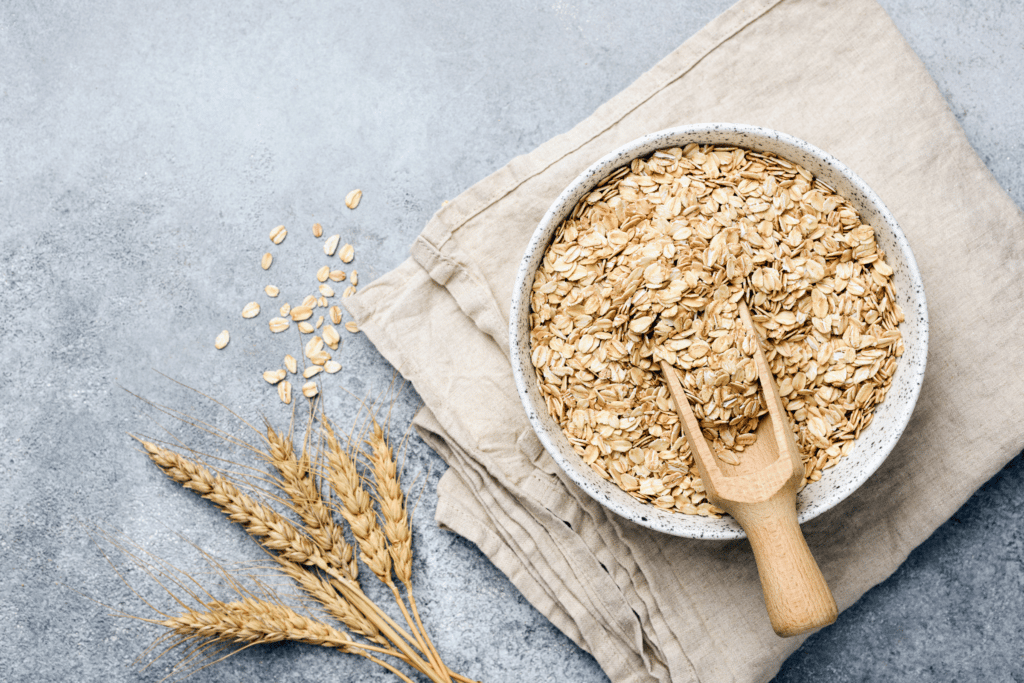 oats are one of the main ingredients in an oatmeal stout