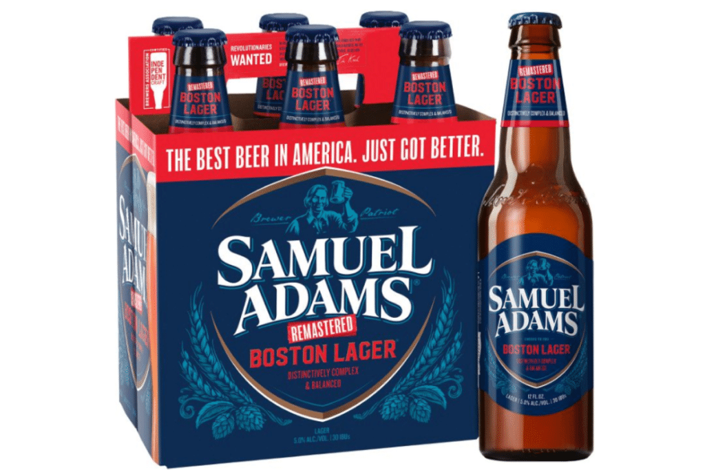 Sam Adams Boston Lager is its flagship beer and one of the most popular craft beers in the country.