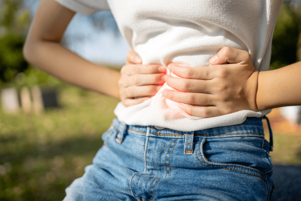 Symptoms of yeast intolerance Abdominal cramps