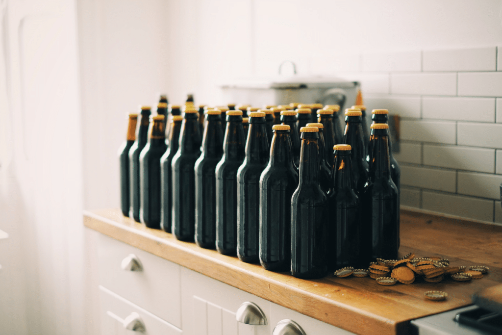 Most beers - including the Belgian dark strong ale - do well either in bottles or kegs.