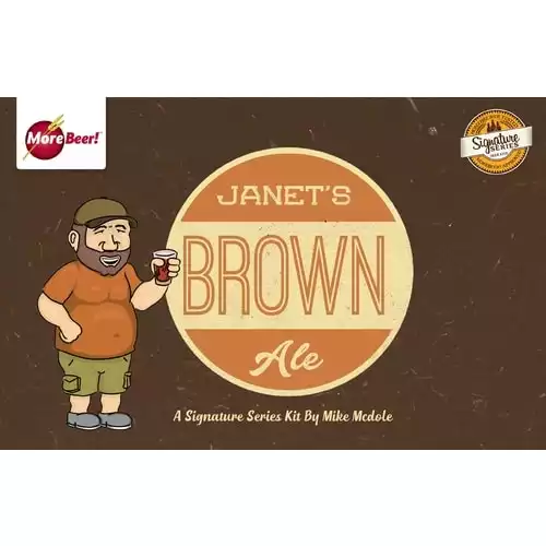 Janet's Brown Ale by Mike "Tasty" McDole (All Grain or Extract Kit)