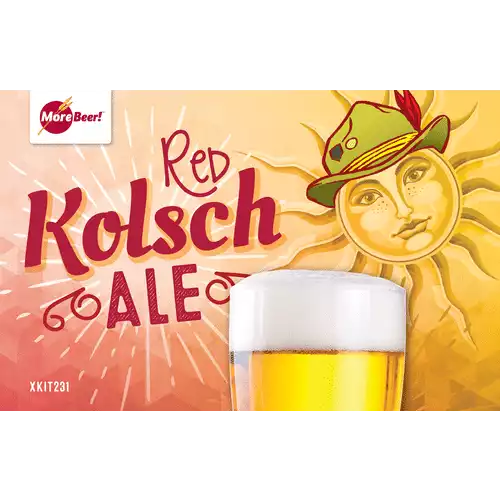 Red Kolsch Ale - All Grain or Extract Brewing Kit (5 Gallons)