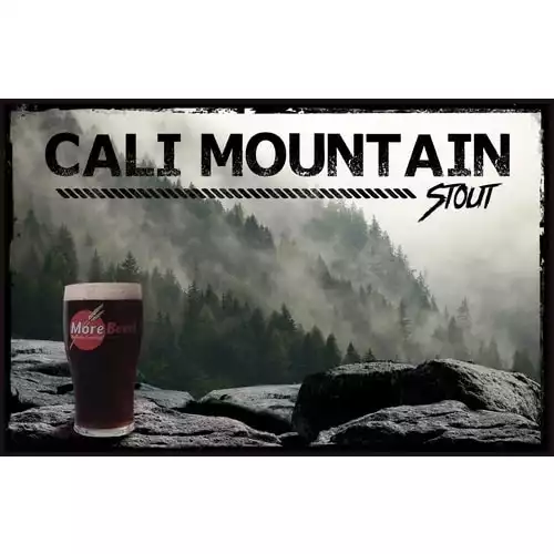 Sierra Nevada Stout Clone - Cali Mountain Stout (All Grain or Extract)