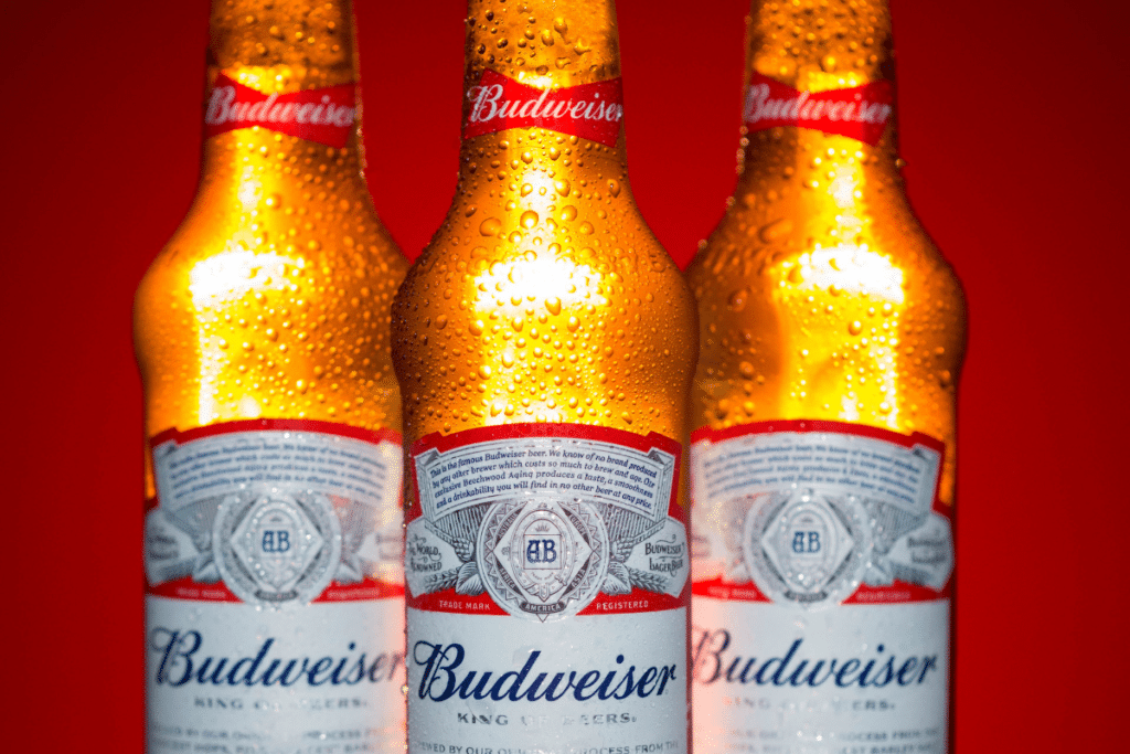 Budweiser, the self-professed "King of Beers" is a classic example of the Standard American Lager.